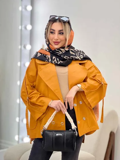 مانتو لینن آستین سگک