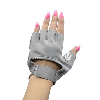 دستکش بدنسازی زنانه آندر آرمور مدل Heat Gear-404K1291 طوسی