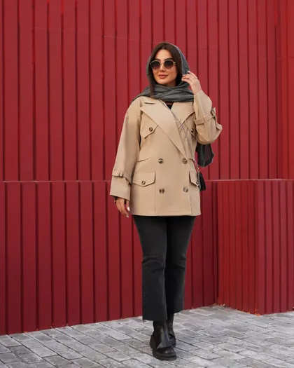 بارانی مدل دنیز کد 129885