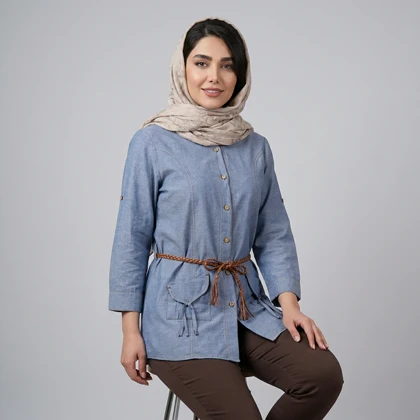 مانتو زنانه نخی ترک