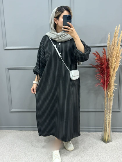 مانتو پیراهنی دیپلمات ( دارای ایراد جزیی )