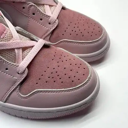 کفش نایک ایر جردن وان ساق‌دار دیجیتال پینک Nike Air Jordan 1 High Digital Pink