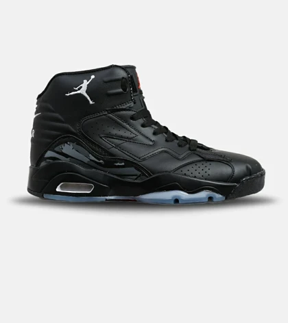 کفش کتانی ساق‌دار مردانه مشکی Nike air jordan 6