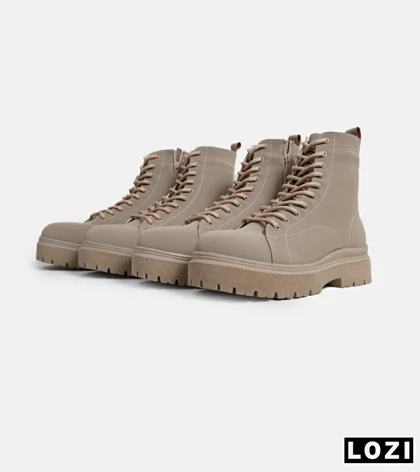 بوت مردانه کرم BERSHKA