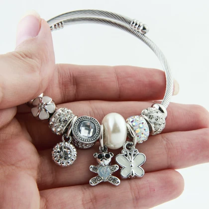 دستبند دخترانه پاندورا پروانه