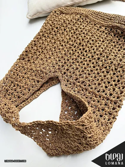 کیف وارداتی رافیا نسکافه ای لومانا