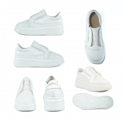 کفش راحتی زنانه استرادیواریوس مدل Stradivarius-Loafers-LFCr60