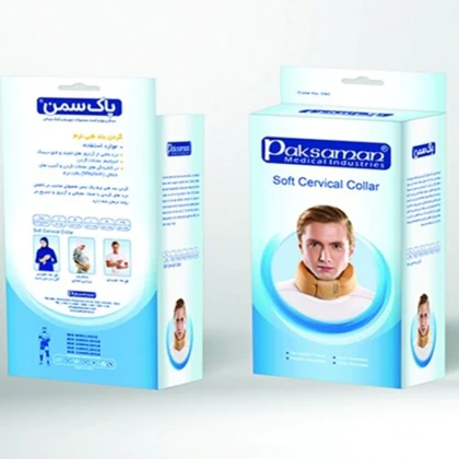 گردنبند طبی پاک سمن مدل Soft Cervical Collar
