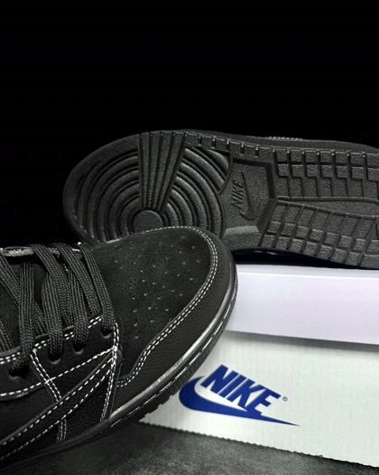 کتانی جردن تراویس ساق‌دار بلک فانتوم