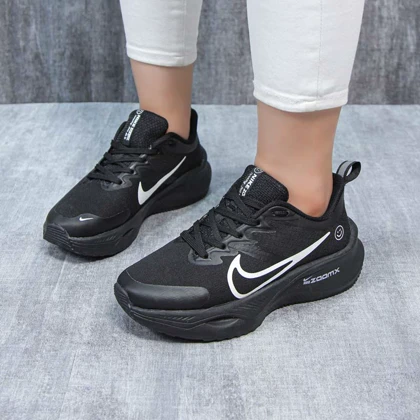 کتانی اسپرت زنانه مدل نایک زوم NIKE_ZOOM رنگ مشکی