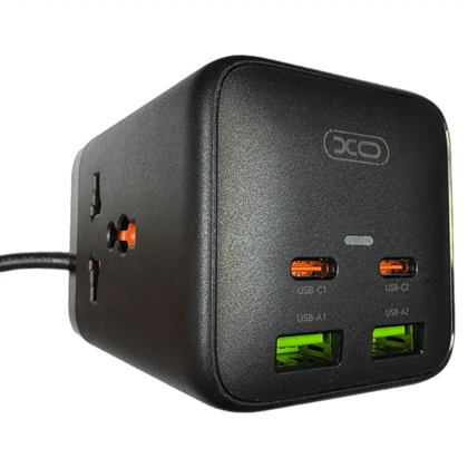 چندراهی دو سوکت برق، دو تایپ سی و دو یو اس بی 65 وات ایکس او WL24
