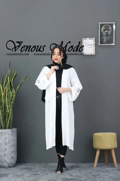 مانتو کریشه آستین سگگ دار
