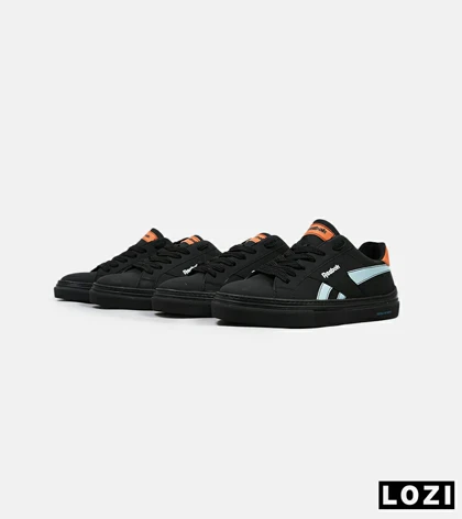 کفش کتانی کلاسیک مشکی آبی Reebok Classic Leather Review