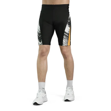 مایو شنا مردانه اسپیدو مدل 66905 طوسی نارنجی