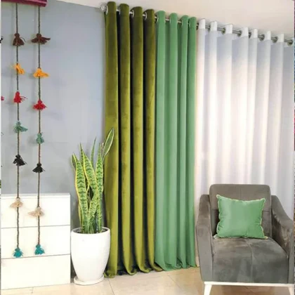 پرده مخمل شانل فوروارد Forward مدل FCLT90013 CHANEL VELVET STYLE