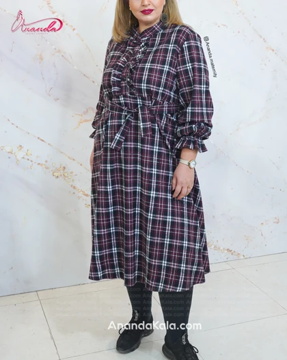 پیراهن بارداری پشمی درین