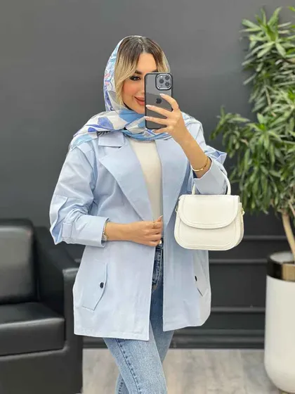 مانتو لینن سر شانه ژیله