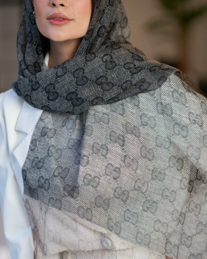 شال ابریشم تور گوچی 20616