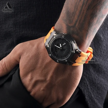 ساعت کاسیو جی شاک دست دوم G-shock GA-2100-OR-ST