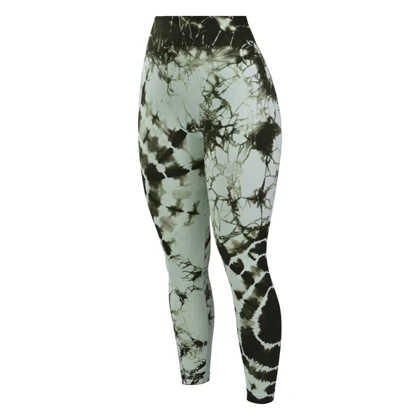 لگ سیملس ورزشی زنانه مدل G0017 سبز آدامسی