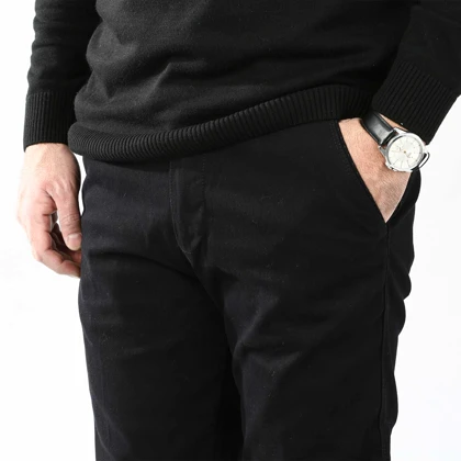 شلوار کتان کبریتی راسته مردانه مدل 661564