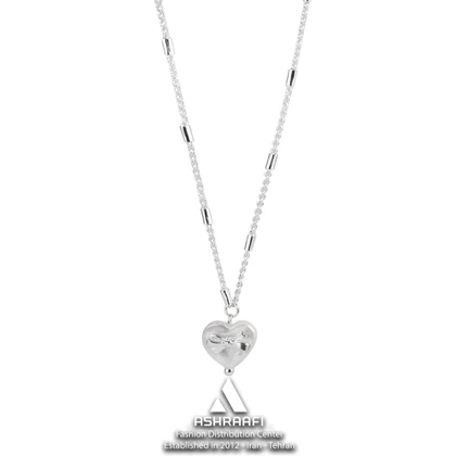 گردنبند طرح قلب Bow Tie Heart Necklace
