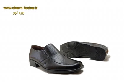 کفش بدون بند مجلسی کلاسیک مردانه چرم طبیعی