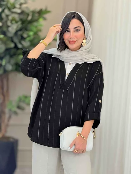 مانتو لمه ترکیبی یاسمن