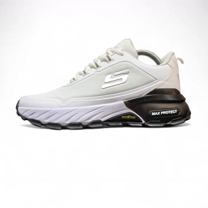 اسکیچرز مکث ضدآب سفید مشکی