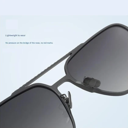 عینک آفتابی مردانه کارن بازار Karen Bazaar مدل B9703 پلاریزه UV400