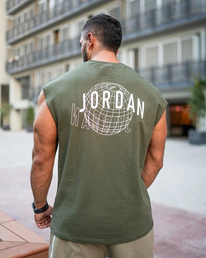رکابی ورزشی وست JORDAN WORLD سبز