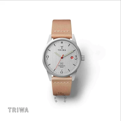 ساعت مچی عقربه ای زنانه تریوا مدل Hu34L Grey