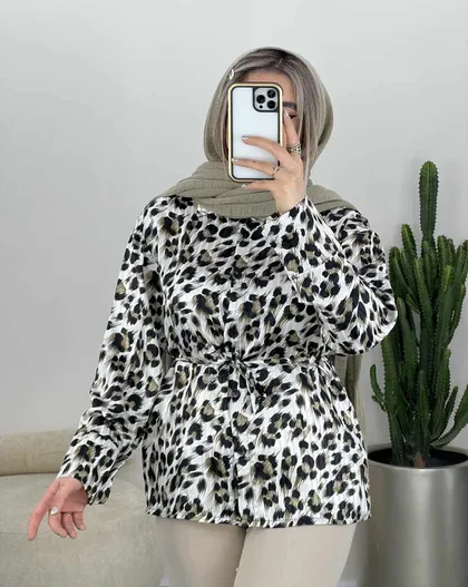 شومیز پلنگی(41)کد3480