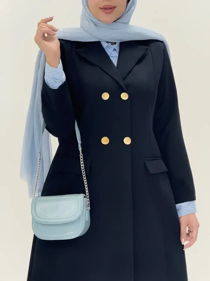 3583-مانتو شلوار اداری فیونا