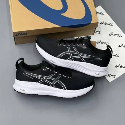 کفش رانینگ مردانه اسیکس ژل کایانو 32 مشکی سفید ASICS Gel-Kayano 32 Black White