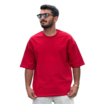 تیشرت بیسیک قرمز 246