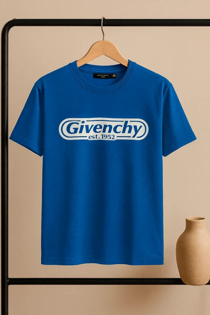 تیشرت 171008 GIVENCHY آبی