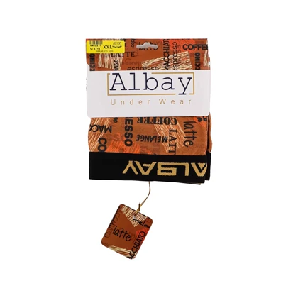 شورت نیم پا مردانه طرحدار Albay کد118