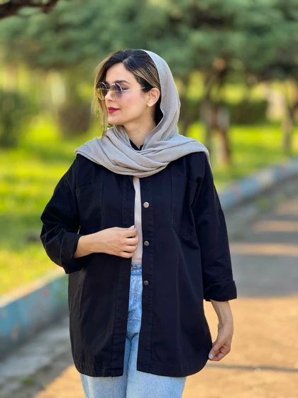 مانتو کتان غزل