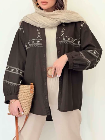 شومیز گلدوزی آدلیا