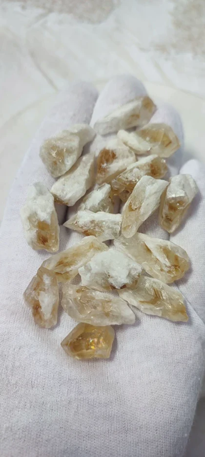سنگ راف سیترین کوارتز طبیعی