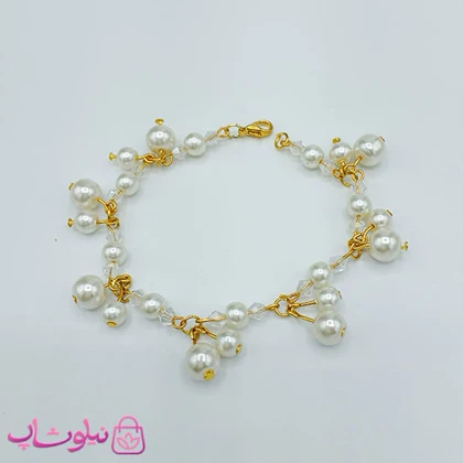 دستبند زنانه YSX مدل گیلاس مرواریدی کد 1791