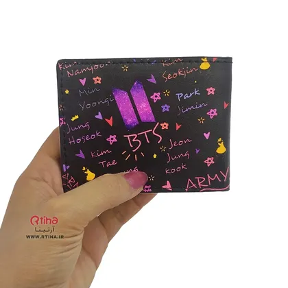 کیف پول BTS اسپرت/ دخترانه و پسرانه