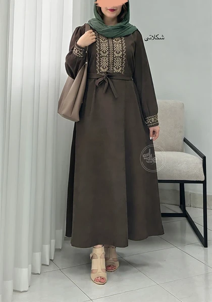 پیراهن مانتویی آذر