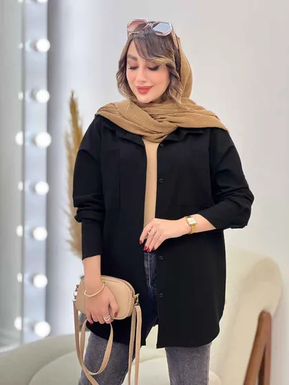 مانتو پشت دکمه ستایش