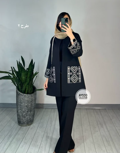 مانتو کتی مزونی آویژه