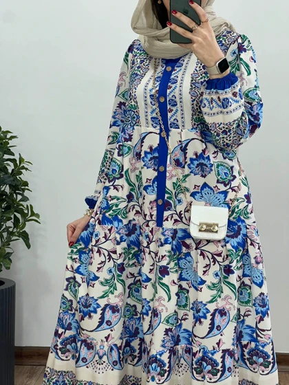 پیراهن بلند آندیا 3(ایراد دار)