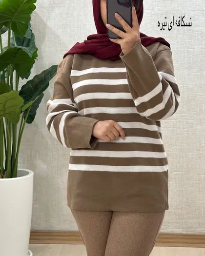 B853- بلوز بافت رینگی 3