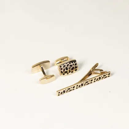 ست دکمه سر دست و گیر کروات