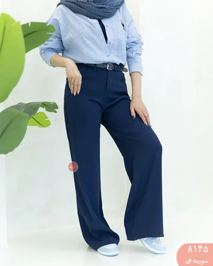 شلوار بگ سیلک 8145